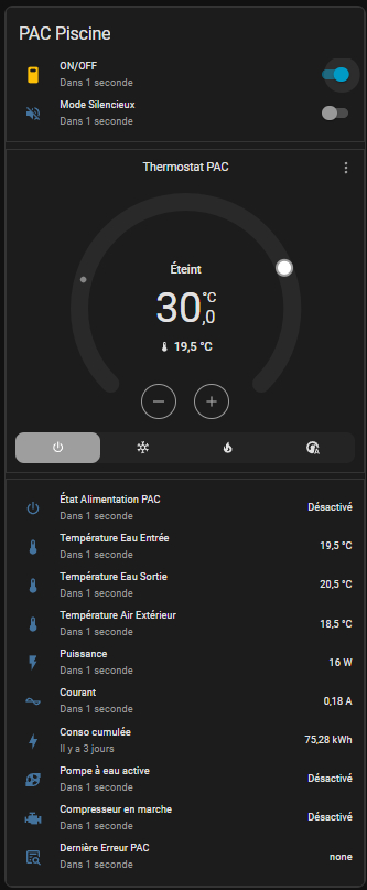 Carte Lovelace dans Home Assistant